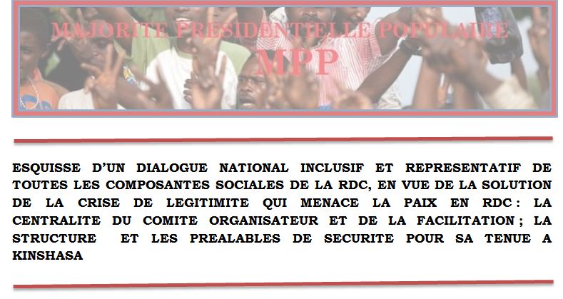﻿﻿ESQUISSE D’UN DIALOGUE NATIONAL INCLUSIF: LA MPP PROPOSE LAURENT MONSENGWO COMME FACILITATEUR Capture-esquisse