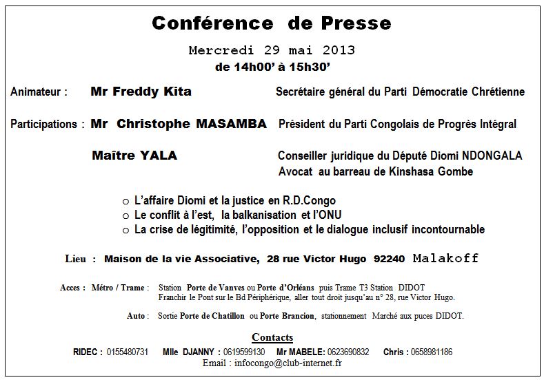 EUGENE DIOMI NDONGALA, LE PRISONNIER POLITIQUE DU REGIME KABILA - Page 6 Conference-de-presse-sg-dc