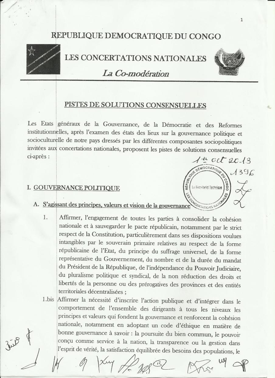 EUGENE DIOMI NDONGALA, LE PRISONNIER POLITIQUE DU REGIME KABILA - Page 17 Rapport-concertations-nationales-1-0011