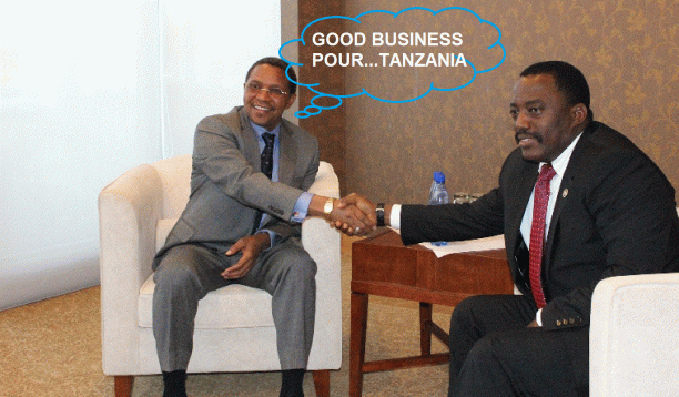 ACCORD TANZANIE-RDC: LA RDC VA FINANCER DES PORTS, DES CHEMINS DE FER, MEME DES BATEAUX ….TANZANIENS ?! Good-business