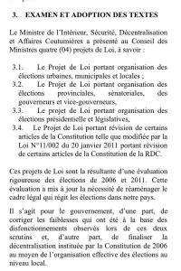 JUSQU’AU-BUSTISTE, LE CLAN KABILA CONFIRME LA REVISION CONSTITUTIONNELLE Conseil-min-du-9614
