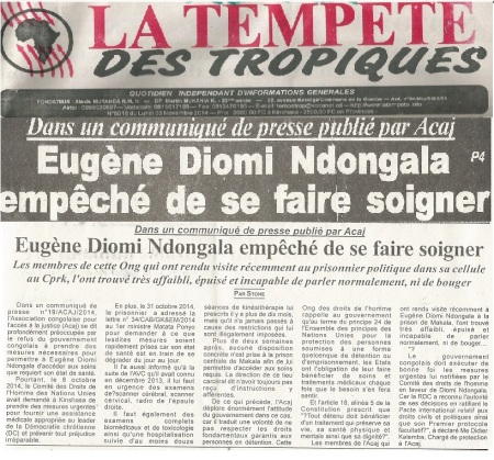 EUGENE DIOMI NDONGALA, LE PRISONNIER POLITIQUE DU REGIME KABILA - Page 30 Tempete-du-201114-deni-soins-diomi