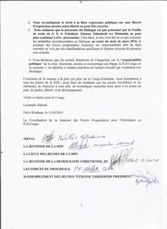 EUGENE DIOMI NDONGALA, LE PRISONNIER POLITIQUE DU REGIME KABILA - Page 40 Declaration-de-la-jeunesses-signee0003