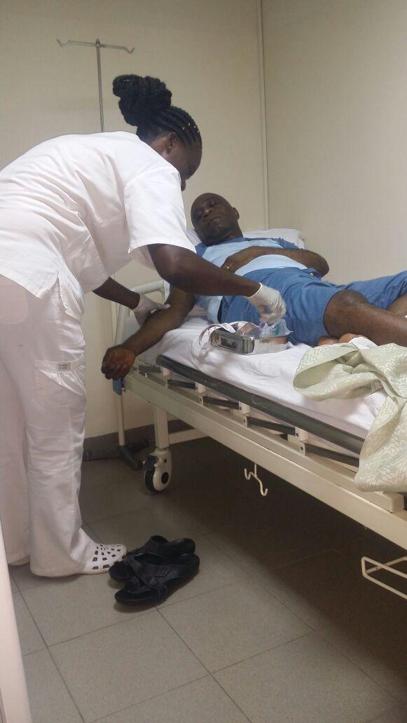 EUGENE DIOMI NDONGALA, LE PRISONNIER POLITIQUE DU REGIME KABILA Diomi-hospitalise